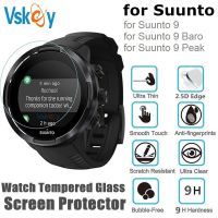 VSKEY 10PCS Smart Watch Screen Protector for Suunto 9 Baro Round Tempered Glass Protective Film for Suunto 9 Peak