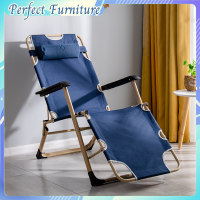 เก้าอี้พับ เก้าอี้ปรับนอน เก้าอี้กพักผ่อน ที่นอนพับได้ ที่นอนแคมป์ปิ้ง เตียงสนามพับเก็บได้ ปรับนอนได้ น้ำหนักเบา