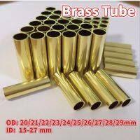 500mm Length Yellow Brass Tube Capillary copper tube Hollow Industrial Pipe Tubes OD20/21/22/23/24/25/26/27/28/29mm ID15-27 mm Industrial Supplies