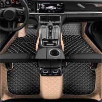 Custom Style Car Floor Mats for BMW 3 Series E90 2005-2012 Year Interior Accessories Carpet Two Color Puzzle