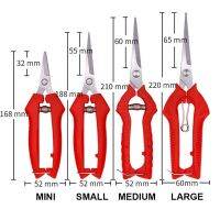 กรรไกรกิ่งไม้กระถางกรรไกรแต่งสวนเก็บผลไม้กรรไกรขนาดเล็กเครื่องมือประจำบ้านเครื่องมือทำสวนในฟาร์ม
