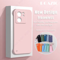 ROAZIC บางเฉียบไร้กรอบเคสโทรศัพท์สำหรับ Xiaomi Mi 13T/Xiaomi Mi 13T Pro เคส PC สีลูกอมแข็งแบบเรียบง่ายฝาหลังปกป้อง