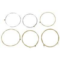 Set 6 Metal Strings for Acoustic Guitar 1 Meter 1M New