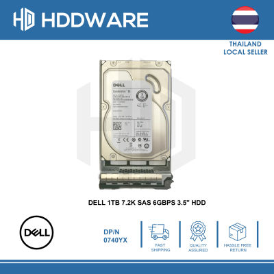 DELL 1TB 7.2K SAS 6GBPS 3.5" HDD // 0740YX // 740YX // ST1000NM0001