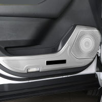 สำหรับ Toyota Highlander 2020 2021 2022รถอุปกรณ์เสริมสแตนเลสประตู Anti-Kick Pad Trim กรอบภายในสติกเกอร์