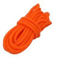 Keszoox 4mmx6mm Heat-Resistant Silicone Rubber Tube Hose Pipe OrangeRed 5 Meter Length