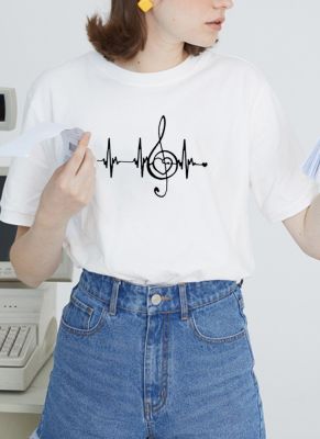 ☄◐✕ Music T-shirt Streetwear Cotton Tee Shirt Shorts Sleeve T for