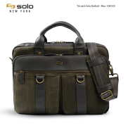 Túi xách Laptop 15.6 inch Solo Braford Mercer - Màu nâu - Mã EXE335-3