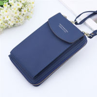 Women Wallet Fashion Zipper Solid Color Coin Purses Female Letter High Capacity Card Holder Ladies Clutch Messenger Shoulder Bag