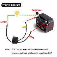 Motorcycle Battery Switches Wireless Remote Control Battery Disconnect Cut Off Isolator To Prevent Leakage Electricity 12V 50A