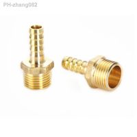 Brass Pipe Fitting 4mm 6mm 8mm 10mm 12mm 19mm Hose Barb Tail 1/8 quot; 1/4 quot; 1/2 quot; 3/8 quot; BSP Male Connector Joint Copper Coupler Adapter