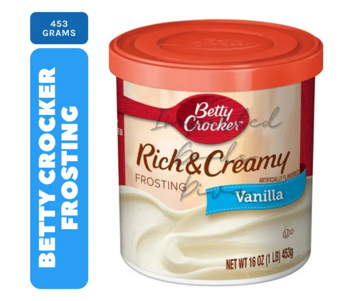 Betty Crocker Rich And Creamy Vanilla Frosting 16oz Lazada Ph