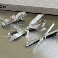 【YF】☈  Korean Hot Bow Barrettes Ins Hairpin Bang Side Clip Headdress Hairaccessories