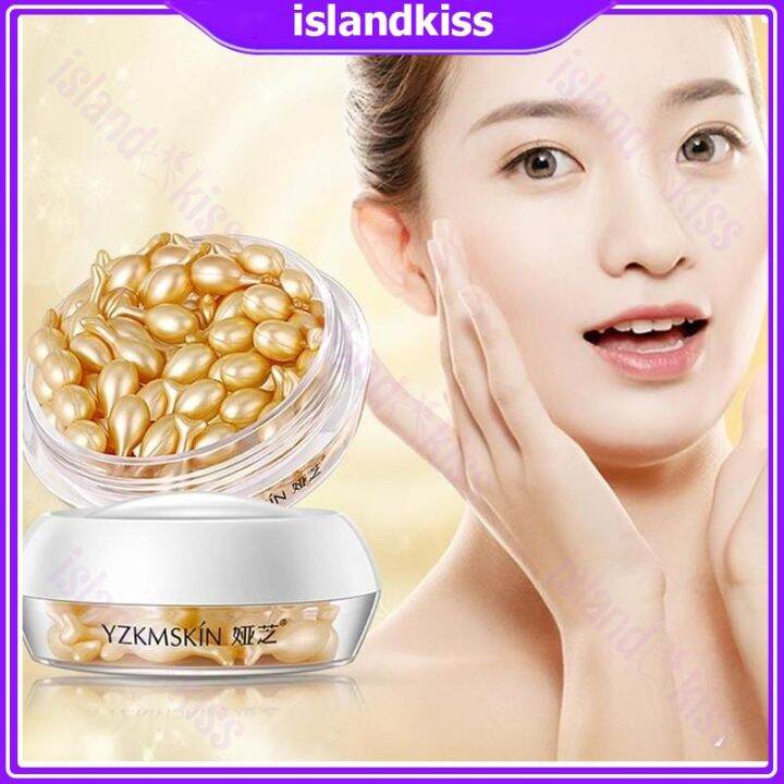 30PCS Fullerene Placenta Facial Time Capsule Essence Anti-wrinkle Anti ...