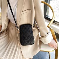 Genuine leather Korean ins all-match messenger shoulder sling phone bag small mini bag bp079