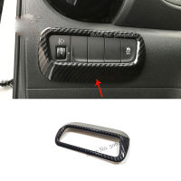 For Hyundai Kona Encino 2017- Accessories ABS Carbon fiber Car copilot glove Box handle bowl Cover Trim Sticker Styling 2pcs