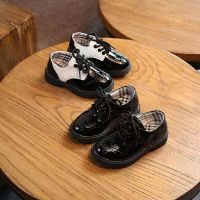 New childrens shoes students performance competition shoes big childrens single shoes black non-slip small leather shoes boys shoes dance shoes