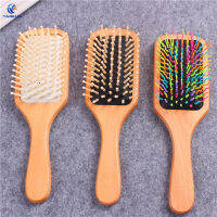 Wooden Durable Professional Airbag Massage Anti-static Hairdressing Comb Hair Care Supplies