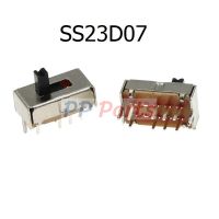 สวิทช์ เลื่อน Slide switch Toggle switch 8 ขา ขนาด 6.8x12.6mm #สวิทช์เลื่อน(8ขา,SS23D07) (1 ตัว)