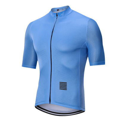 MILLTAG Men Cycling Jersey  Short Sleeve MTB Road Bike Jersey Stripes Breathable Mountain Bicycle Jersey Maillot Ciclismo