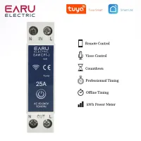 1P 1P N WiFi Circuit Voltage kWh Relay by Tuya App