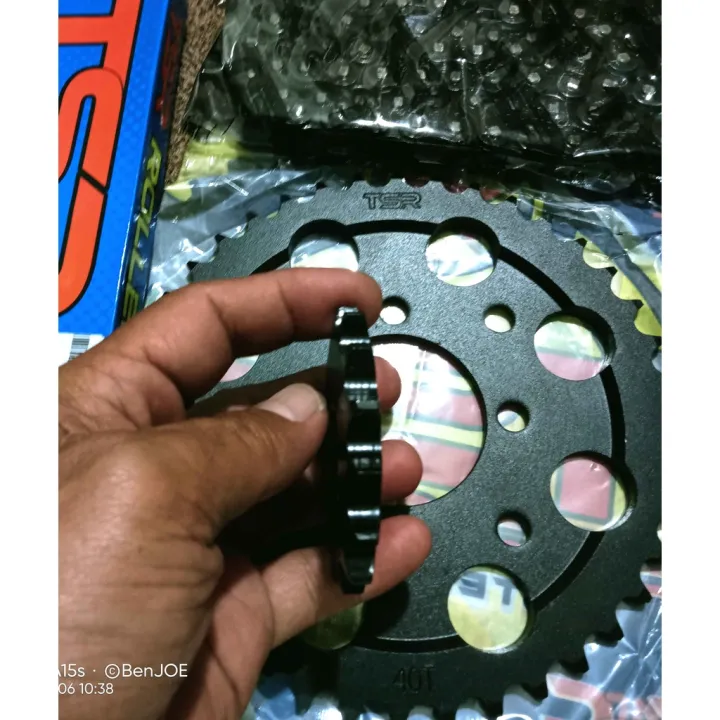 TSR 428 Sprocket CHAIN SET for Raider 150 Carb, Raider 150 Fi, New Old Breed All Model Lazada PH