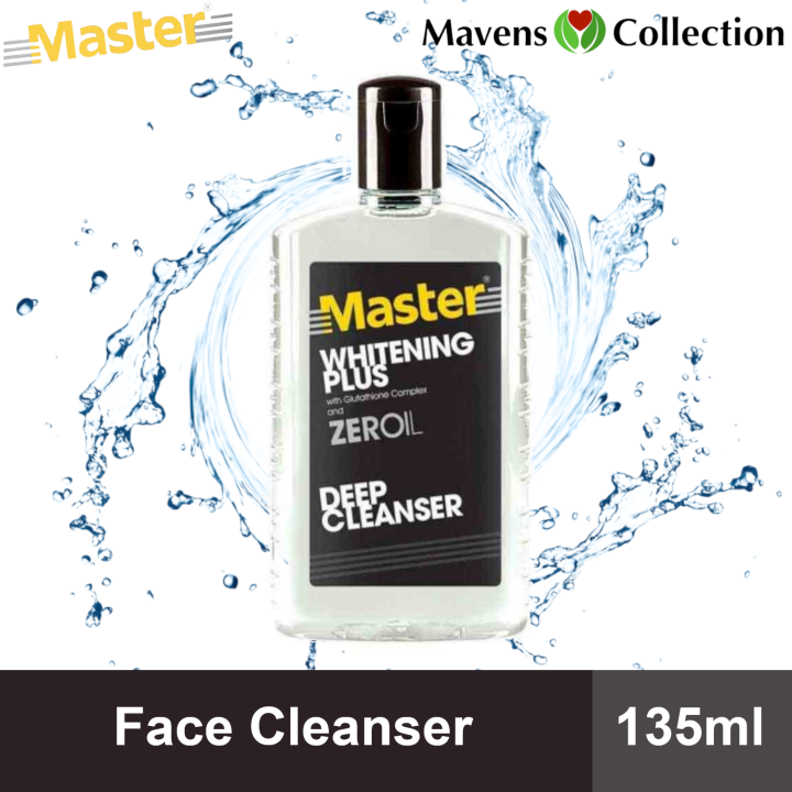 Master Whitening Plus With Glutathione Complex And Zeroil Deep Cleanser