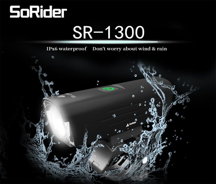 sr-1300-high-brightness-bicycle-light-1300-lumens-bike-multi-function-type-c-rechargeable-sorider-road-mtb-cycling-front-lights