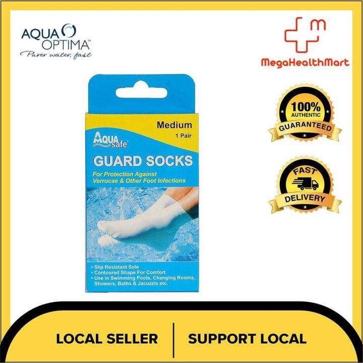 AquaSafe Verruca Guard Socks for Swimming Medium Size 3 5 Lazada