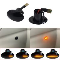 【CW】For Fiat 500 Ford KA Lancia Lybra Ypsilon Maserati GranCabrio Alfa 4C LED Dynamic Side Marker Turn Signal Light