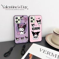 OPPO C35 Realme Narzo 50A Prime 4G เคสเคสโทรศัพท์ป้องกัน Kuromi น่ารัก