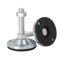 Adjustable Foot Cups M8/M10/M12 Thread Solid Screw Furniture Support Legs Levelling Feet Anti-slip Furniture Glide Pad