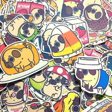 50 Sticker chống nước MÀU NEON NEW miếng dán graffiti dán mũ bảo hiểm  laptop cốc nước ván trượt  Shopee Việt Nam