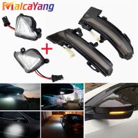 LED Under Mirror Light Puddle Lamp For Skoda Octavia Mk3 A7 5E Rearview Mirror Lamp Blinker Indicator For VW T roc Troc T cross