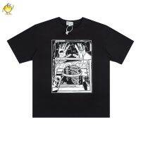 ▫✟ Black Cav Empt T-shirt Ghost Hand Pattern Print Casual Round Neck Short Sleeve Cotton Best Quality Summer CAVEMPT C.E Tees