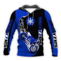 ◙❂❈ Yamaha YZ125 3D All Over Printed Hoodie