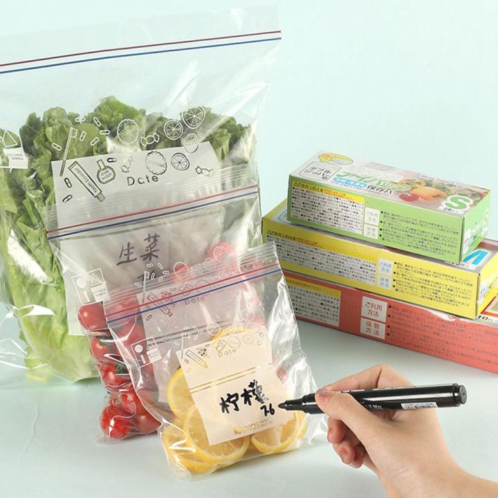 10/15/20pcs Airtight Self-sealing Plastic Resealable Bags With