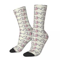 Colorful Dick Vagina Penis Sports Socks Polyester Middle Tube Socks for Unisex Non-slip Socks Tights