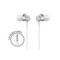 【รับประกันของแท้100%】หูฟัง (Silver) อินเอียร์ Xiaomi headset Mi Piston 3 In-Ear Fresh 3.5mm Wire Control Earphone 1.4m บริการเก็บเงินปลายทาง