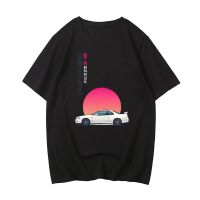 Jdm Car T เสื้อผู้ชาย Vintage Vintage ขนาดใหญ่ O-Neck คุณภาพสูง100% ฝ้ายฤดูร้อนสบายๆเสื้อยืดกราฟิกแขนสั้น Harajuku tees