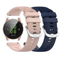 สายกีฬาซิลิโคนนิ่ม18มม. + เคสสำหรับ Garmin Forerunner255s / 265S 41Mm สายรัดนาฬิกาข้อมือสมาร์ทสำหรับ Garmin