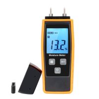 เครื่องวัดความชื้นไม้ Digital Moisture Detector เครื่องทดสอบความชื้น Pin-Type Water Leak Detector Wood Building Material