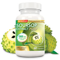 เสริมภูมิต้านทานให้ร่างกาย ป้องกันหวัด Soursop Extract Plus+  60 แคปซูล