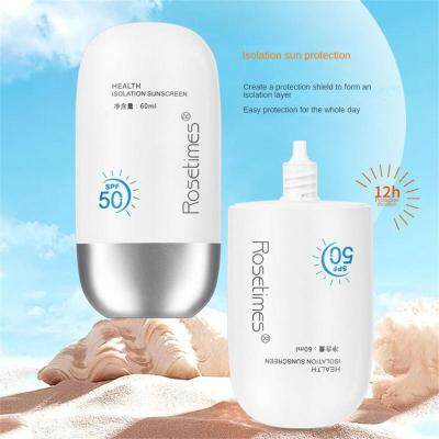 Facial Body Sunscreen Isolation Cream Anti-UV SPF 50 Moisturizing Rejuvenating Makeup Primer Oil Control Concealer Facial Care