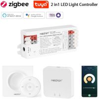 ✢ Tuya Zigbee 2in1 LED Light Strip Dimmer SMD5050 COB CCT Single Color Light with 2.4G Remote/ Voice/ APP Control for ECHO Plus