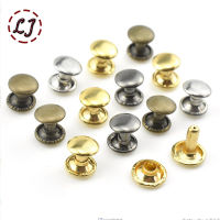 ร้อน 100 เซ็ต/ล็อต Spikes Studs สองด้านสกรู Rivets Spike สำหรับรองเท้าเข็มขัดกระเป๋าหัตถกรรม DIY เย็บผ้าอุปกรณ์...-Shief