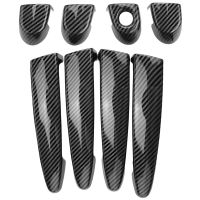 Carbon Fiber Outside Exterior Door Handle Cover For 1 2 3 4 Series E87 E90 E91 E92 E93 F30 X1 X2 X3 X4 X5 X6 LHD