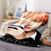 BTS Blanket Sofa Office Nap Soft Keep Warm Can Be Customized b22