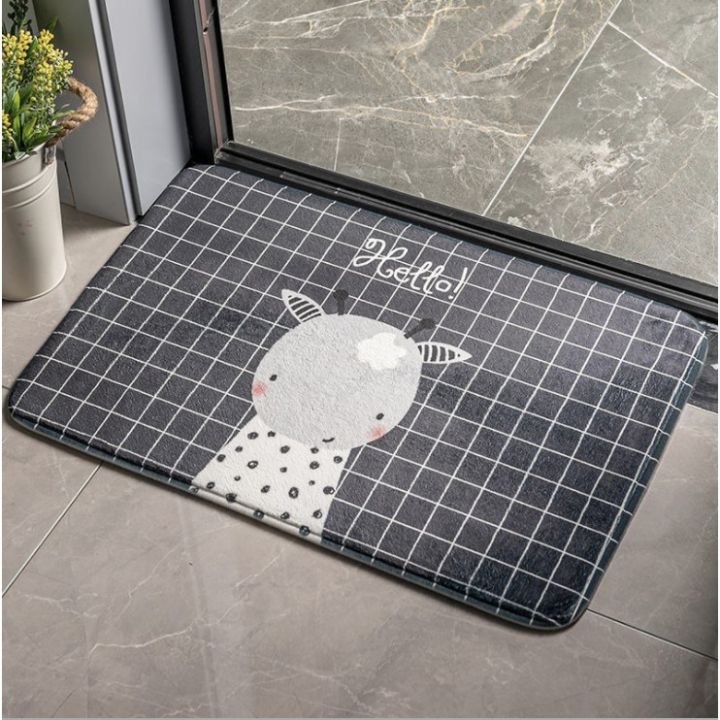 bathroom-mat-ผ้าเช็ดเท้า-พรมเช็ดเท้ากันลื่น-ในห้องน้ำ-พรมเช็ดเท้า-พรม-นุ่ม-พรมเช็ดเท้ากันลื่น-ห้องครัว-ห้องน้ำ-น่ารัก-ลายการ์ตูน-สวย-อุปกรณ์ตกแต่งบ้าน-พรมเช็ดเท้าในห้องน้ำ-พรมหน้าห้องน้ำ-พรมในห้องน้ำ-