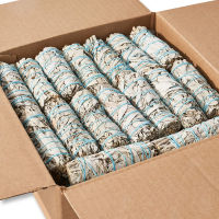 Blue River Sage 25 White Sage 4" ~ Sage Smudge Sticks for Smudging &amp; Cleansing Energy ~ Bulk / Wholesale ~ Sustainably Grown (25 Pack)